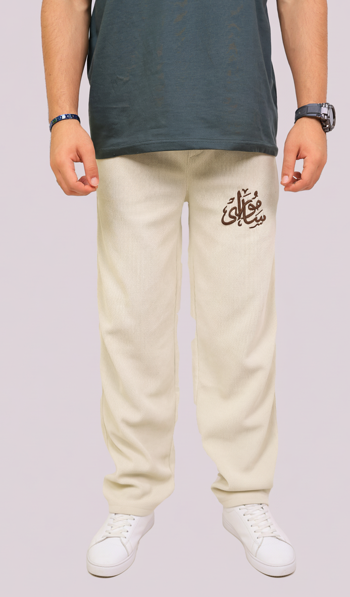 SAMURAI WIDE-LEG SWEATPANTS